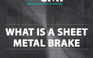 A sheet metal brake is a machine that bends metal sheets into desired shapes and sizes. The machine clamps the metal sheet between two dies & obtains the desired bend.